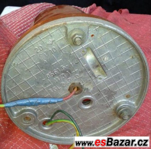 Majak FER RUHLA DDR 2x oranžový jeden je nevýdaný plast kryt – fotografie 4