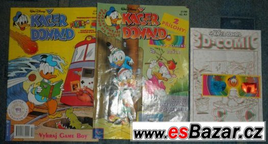 Dětské časopisy - Sluníčko , Mickey Mouse , Kačer Donald... – fotografie 1
