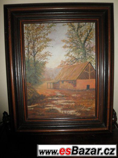 OBRAZ - OLEJOMALBA - 45x55 cm – fotografie 1
