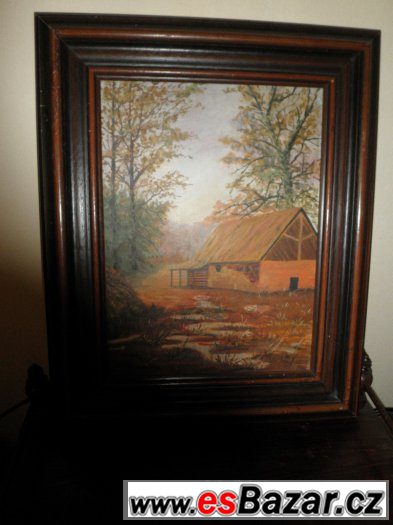OBRAZ - OLEJOMALBA - 45x55 cm – fotografie 3