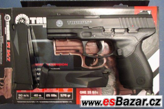 Airsoft manuální pistole Taurus PT24/7 + CZ 75D Compact – fotografie 2