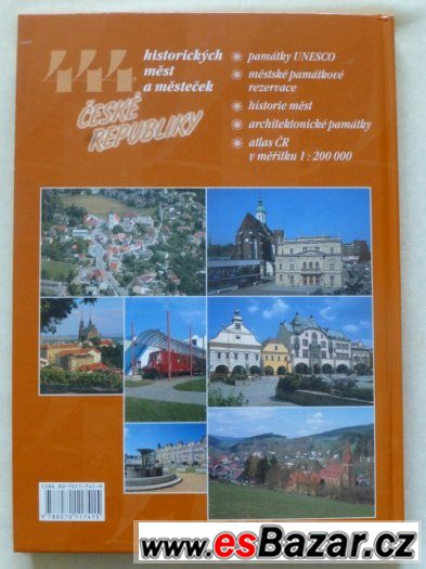 444 historických měst a městeček ČR – fotografie 2
