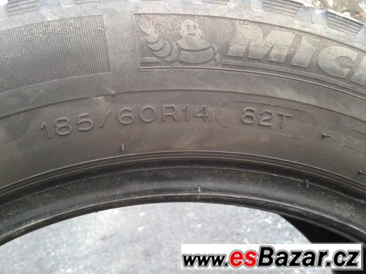 zimní pneu Michelin Alpin A3 185/60/14 vzorek 4mm – fotografie 4