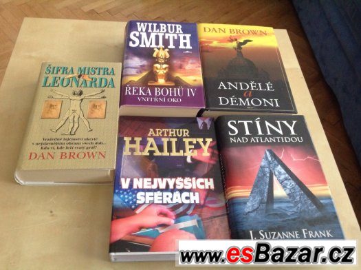 Ruzne knihy - napr. Stiny nad Atlantidou, J.Suzanne Frank – fotografie 1