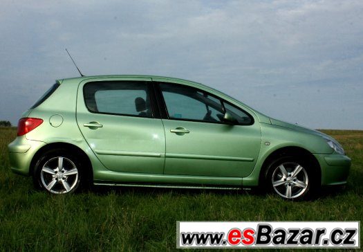 Peugeot 307 2.0HDi-66kw,12/2001,digi klima,6x airbag,původČR – fotografie 3