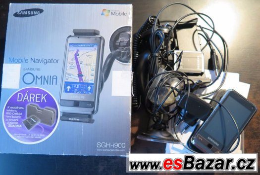 Samsung Omnia i900 v setu Mobile Navigator – fotografie 3