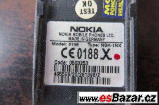 Nokia 5146 - typ NSK-1NX na síť DCS1800 – fotografie 3