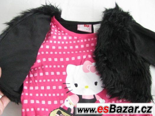 DÍVČÍ ŠATY: HELLO KITTY   7-8 r. – fotografie 2