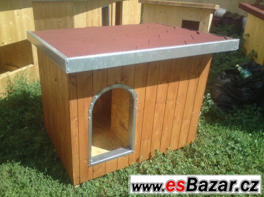 Zateplená psí bouda MINI02  (100x80x70) – fotografie 1