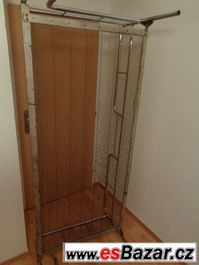 chromovaný gauč ,postel halabala , thonet? – fotografie 5