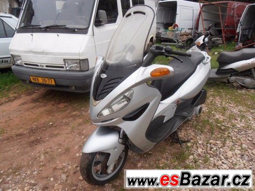 Skutr Malaguti Madison S180 13,6kw r.v.2002 super stav Malag – fotografie 2