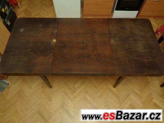 4 židle ton nebo thonet,?+ jídelní stůl ton 60 .léta – fotografie 1