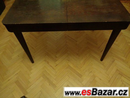 4 židle ton nebo thonet,?+ jídelní stůl ton 60 .léta – fotografie 4