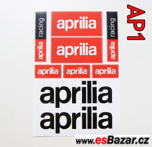 polepy samolepky na skútry Gilera, Aprilia, Polini a další – fotografie 2