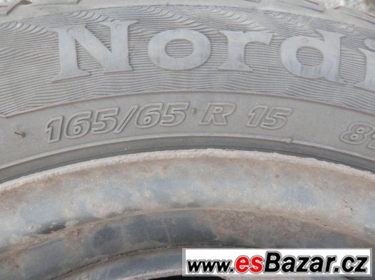 Mercedes Benz A 4 zimní kola 165/65R15 – fotografie 3