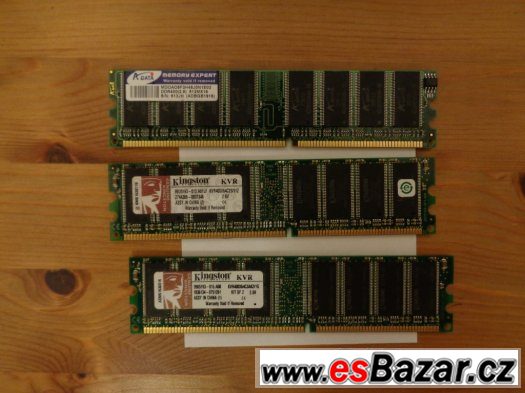 paměti ram ddr 3x 512 mb na pc3 – fotografie 1