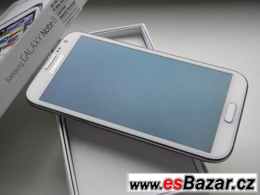 SAMSUNG GALAXY Note 2 GT-N7100 16GB White -KOMPLET – fotografie 4