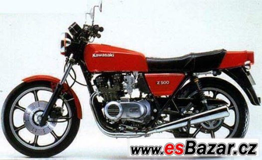 Kawasaki Z500 – fotografie 1
