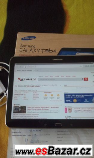 Samsung galaxy Tab4 SM-T535 10.1 – fotografie 2
