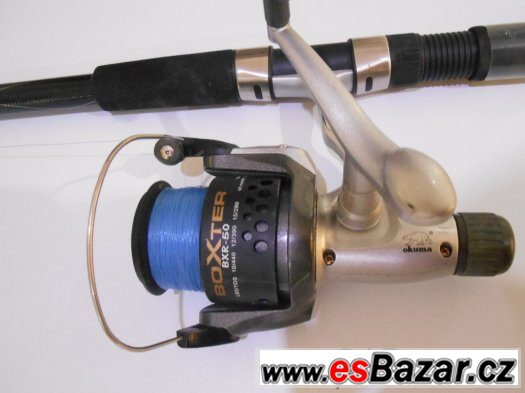 Prut Ron Thompson POWER WIND 2,40m /40-90Kg+Nav. Okuma BXR50 – fotografie 1