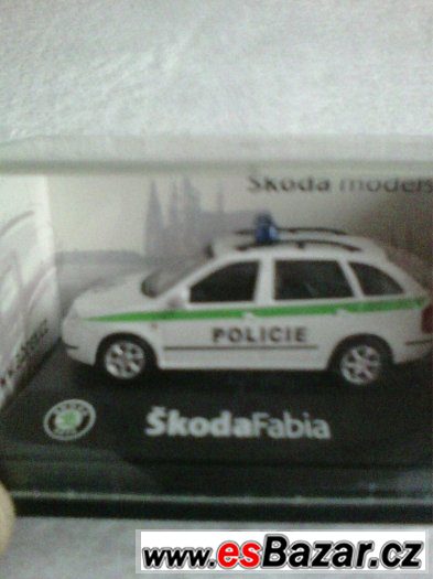Modely Fabie combi Policie+dodavkove vozy vše za 180kč. – fotografie 1