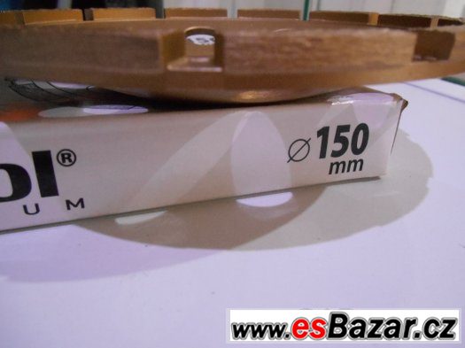 Kotouč diamantový brusný jednořadý, 150x22,2mm – fotografie 4