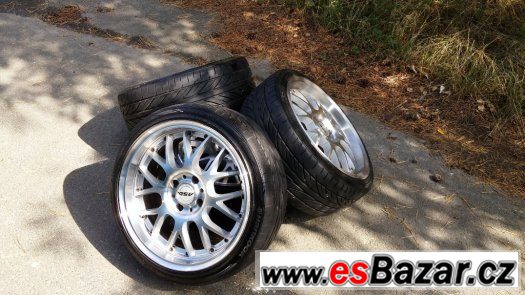 ALU KOLA ASA AR1 4X108 ET35 8X17+pneu hankook 205 40 17 – fotografie 2