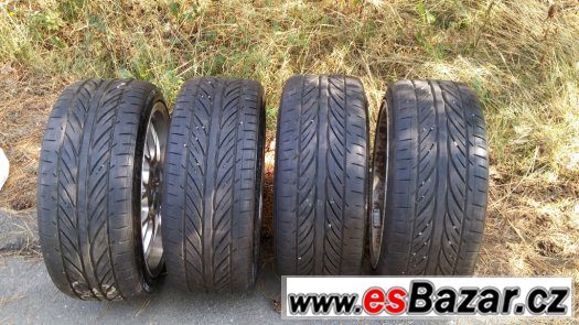 ALU KOLA ASA AR1 4X108 ET35 8X17+pneu hankook 205 40 17 – fotografie 5