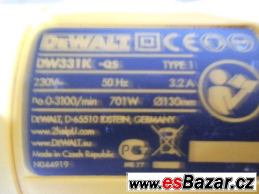 DeWALT DW331K přímočará pila – fotografie 4