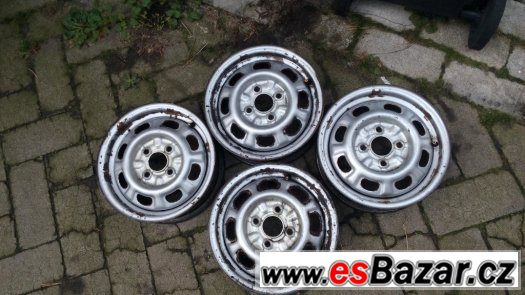 prodám sadu disků 4ks škoda felicia favorit 4,5j 13 4x100 – fotografie 1