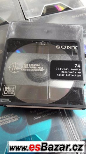 Sony Minidisky Shock - 16 ks minidisc – fotografie 1