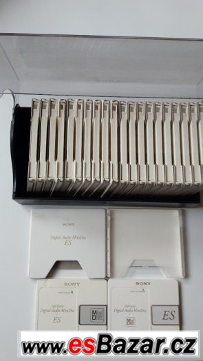 Minidisc - 22ks - Minidisky Sony ES 74min a 80min – fotografie 3