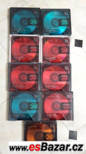 Sony Minidisky - 9ks minidisc – fotografie 2