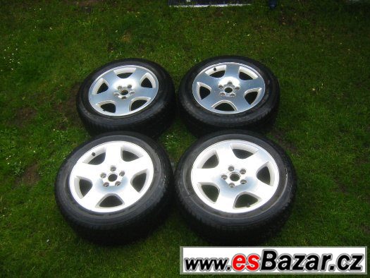 alu kola AUDI 17, 5x112,AUDI,VW,ŠKODA, pneu 225/55/17 – fotografie 1