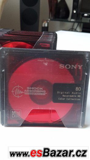 Minidisky Sony 80min minidisc – fotografie 2