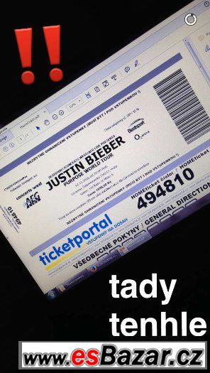 JUSTIN BIEBER PURPOSE WORLD TOUR PRAHA – fotografie 1