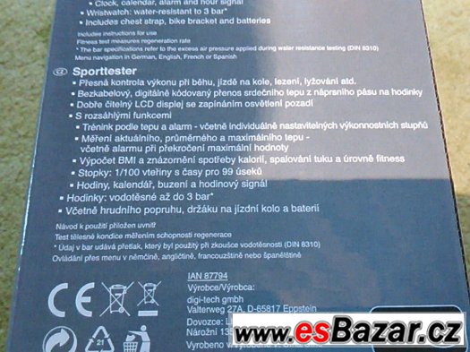 Sporttester – fotografie 3