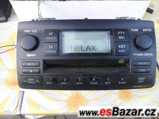 Auto radio z TOYOTA 58816 – fotografie 2