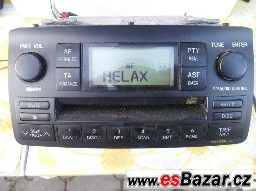 Auto radio z TOYOTA 58816 – fotografie 3