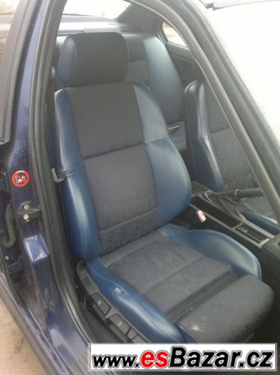 BMW e36 sedan polokožené sedačky – fotografie 3