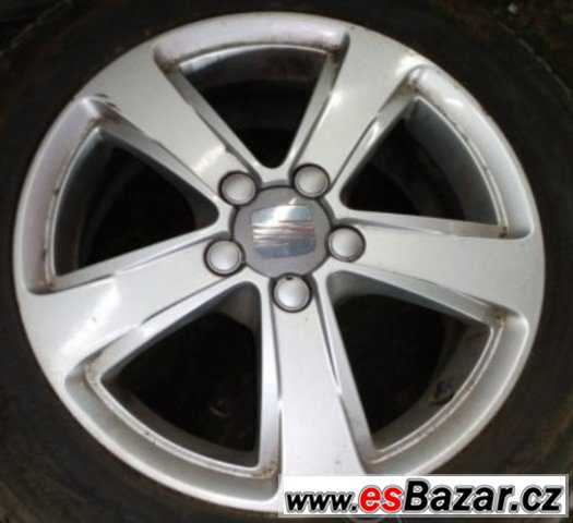 Orig. 15" alu Seat Ibiza , 5x100 , 6j15 , ET43 – fotografie 1
