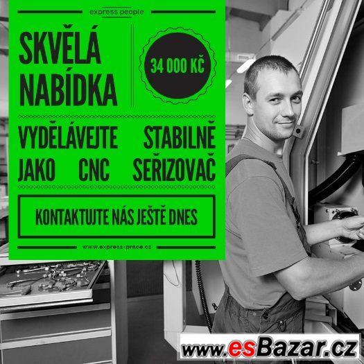 Seřizovač CNC strojů – fotografie 1