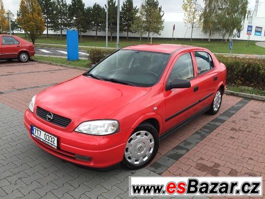 Prodám krásný Opel Astra G 1,4 16V 66kW 1.maj ČR Klima – fotografie 1