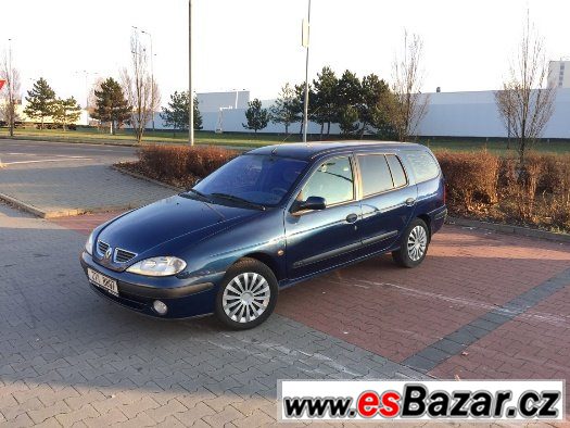 Prodám Renault Megane Break 1,6 16V 79kW rok 2001 nové STK – fotografie 1