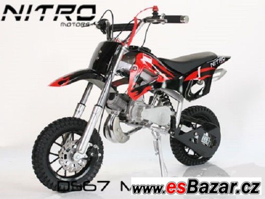 Minicross 3 zelený 49ccm pro děti, nový, zabalený – fotografie 1