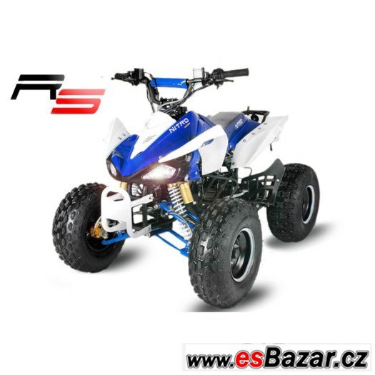 Dětská čtyřkolka Speed 125 Sport RS modrá 8", nová, zabalená – fotografie 1