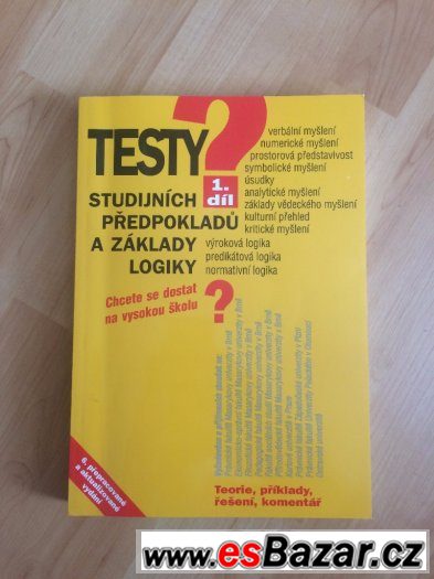 Testy studijních předpokladů a základů logiky – fotografie 1