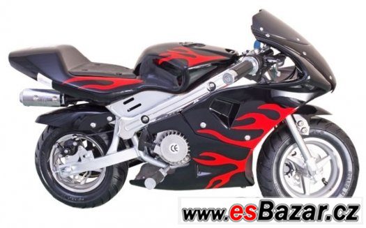 Minibike model roku 2015, nový, zabalený, pošlu po ČR – fotografie 1