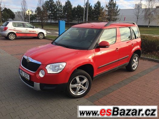Prodám Škoda Yeti 1,8 TSi 4x4 1.majitel 12/2010 serviska – fotografie 1