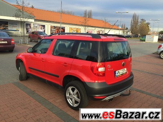 Prodám Škoda Yeti 1,8 TSi 4x4 1.majitel 12/2010 serviska – fotografie 3